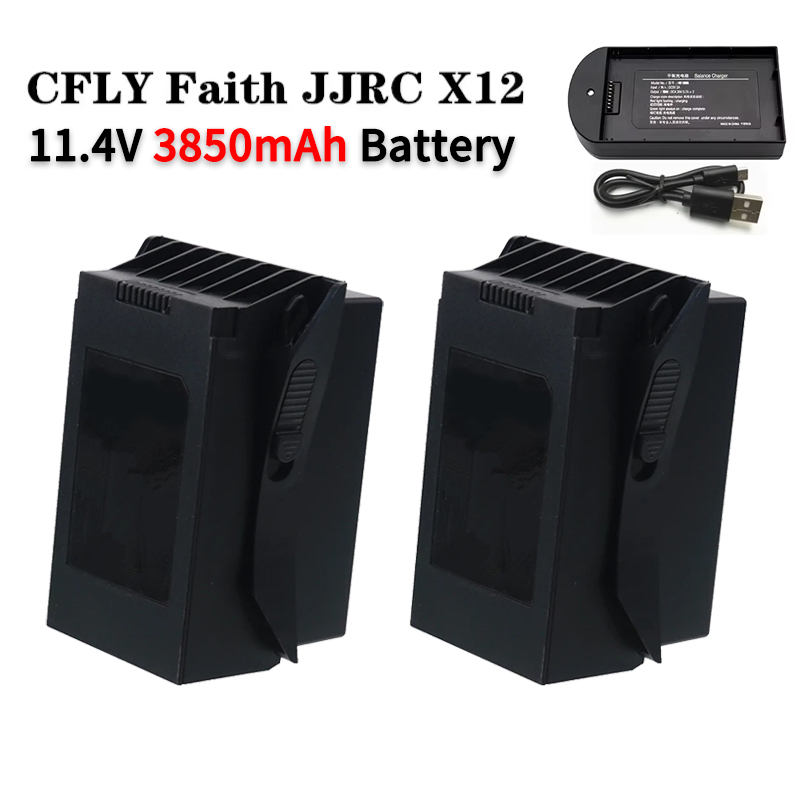 Baterai LiPo JJRC X12 11.4V 38 - Jjrc Drone X12 ulasan dan harga