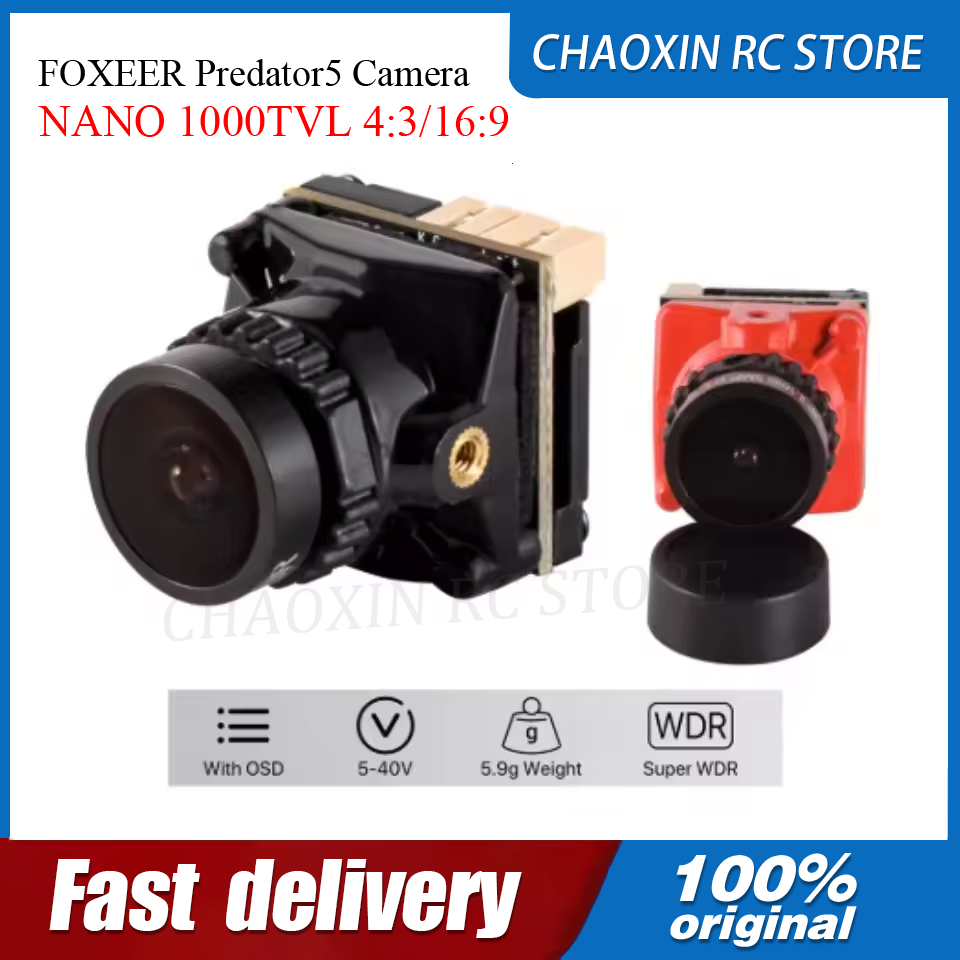Kamera FOXEER Predator5 NANO 1 - Fpv Drone Camera ulasan dan harga