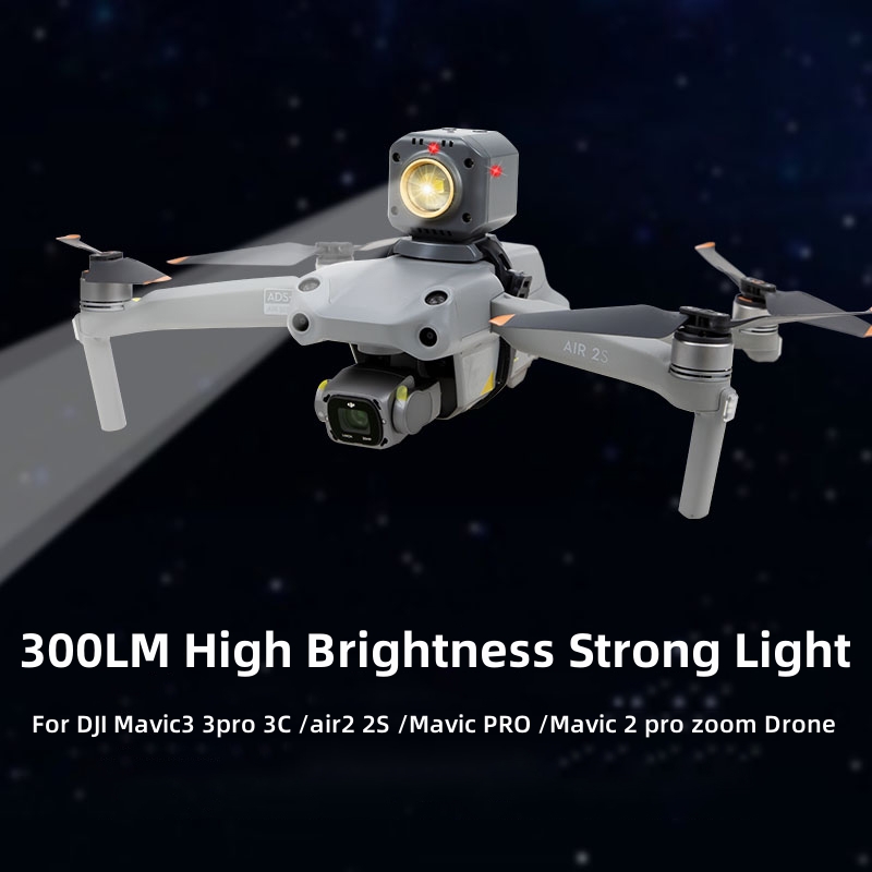 Lampu Sorot Malam 300LM Kecera - Dji Drone Air 3 ulasan dan harga